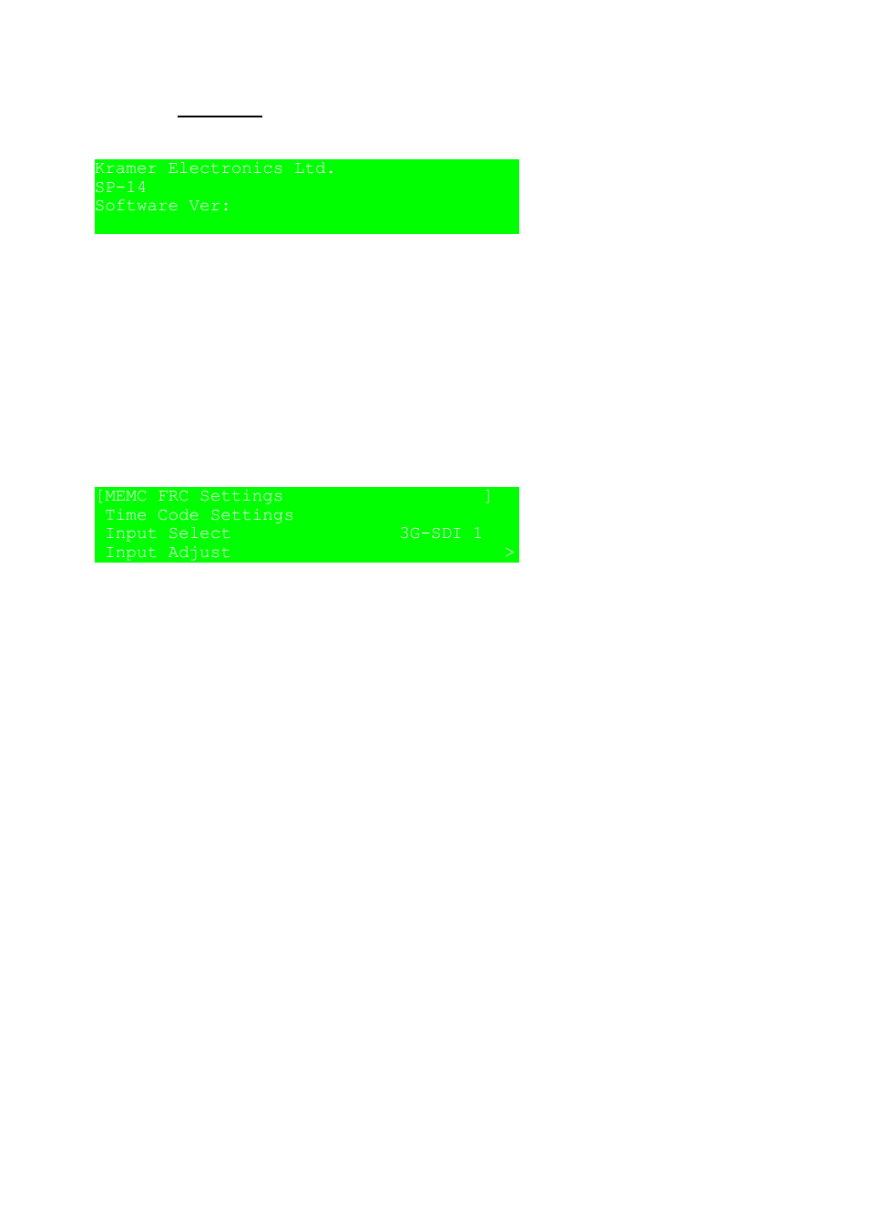 Introduction | Kramer Electronics SP-14 User Manual | Page 16 / 34