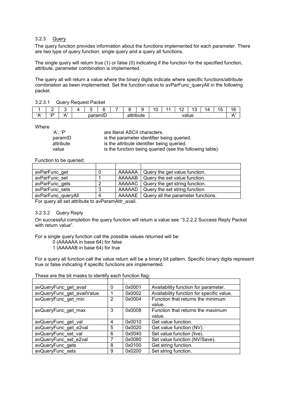 3 query | Kramer Electronics SP-14 User Manual | Page 16 / 28