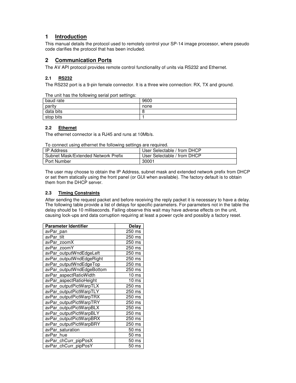 Kramer Electronics SP-14 User Manual | Page 4 / 28