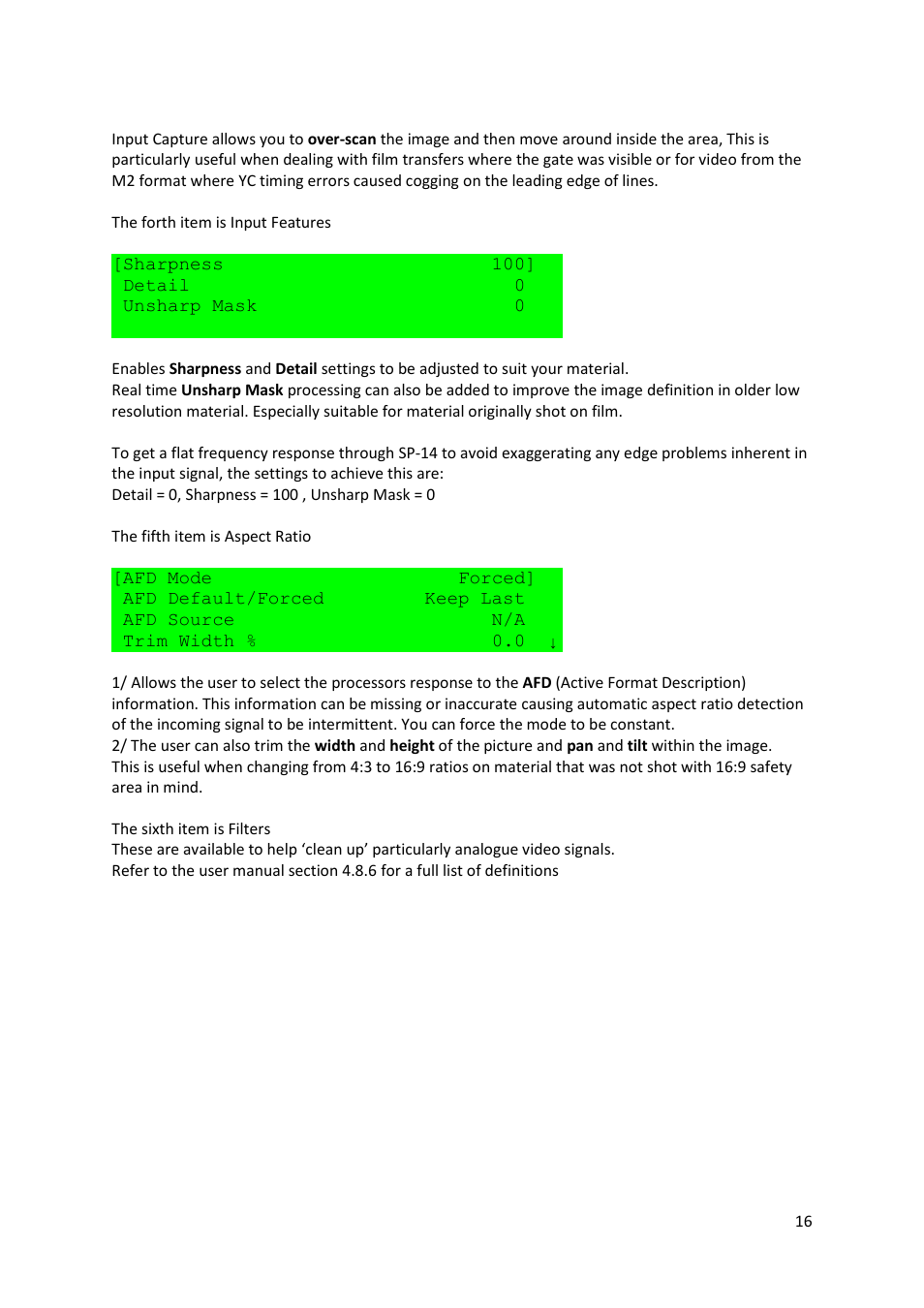 Kramer Electronics SP-14 User Manual | Page 17 / 19