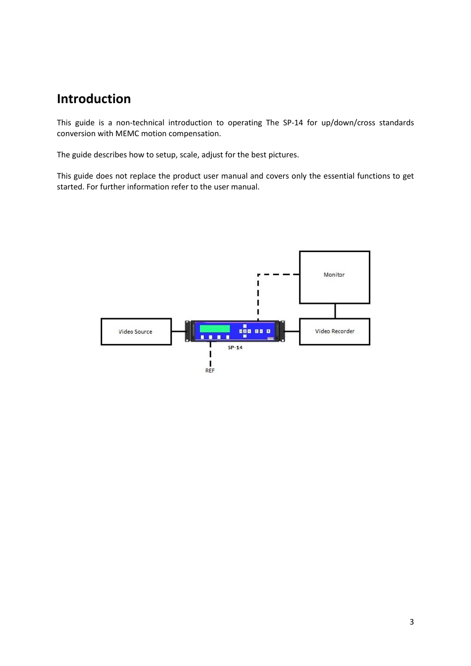 Introduction | Kramer Electronics SP-14 User Manual | Page 4 / 19