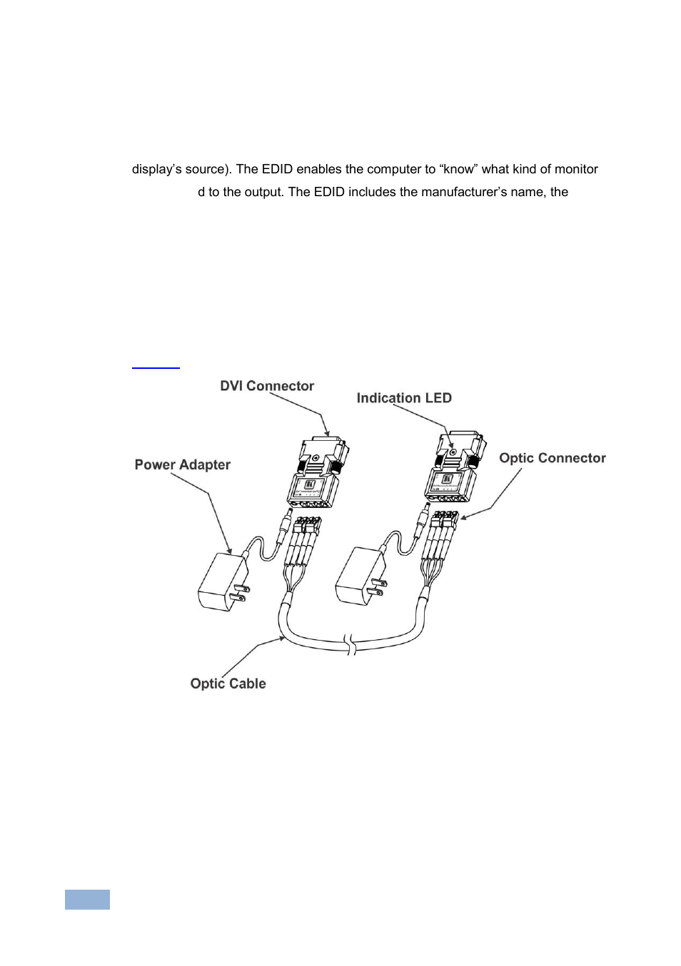 1 defining edid, Defining edid, Your detachable optical dvi transmitter/ receiver | Kramer Electronics 610T User Manual | Page 6 / 13