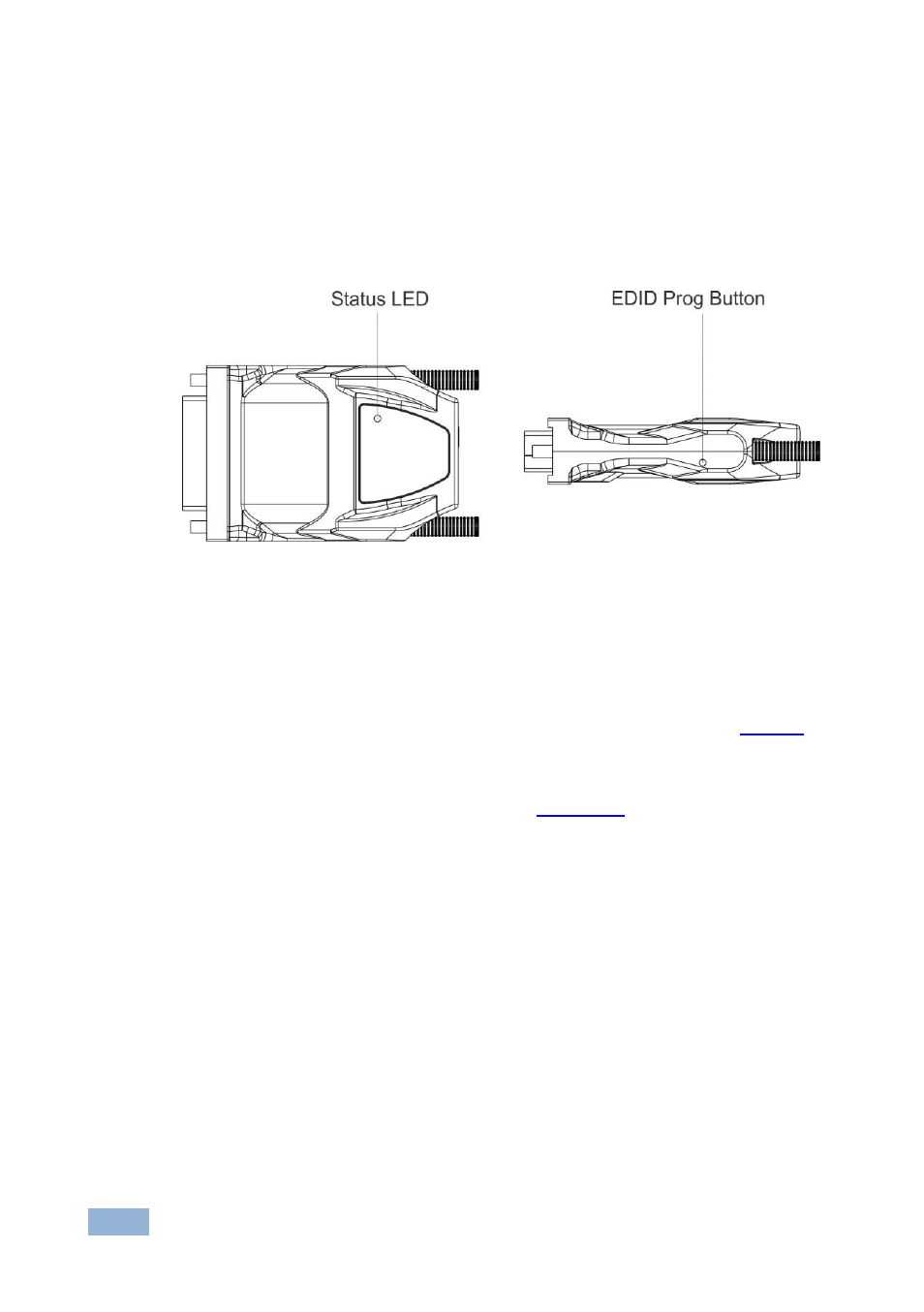 Figure 1: the auto edid button on the 614t, Figure 1 | Kramer Electronics 614R/T User Manual | Page 9 / 14