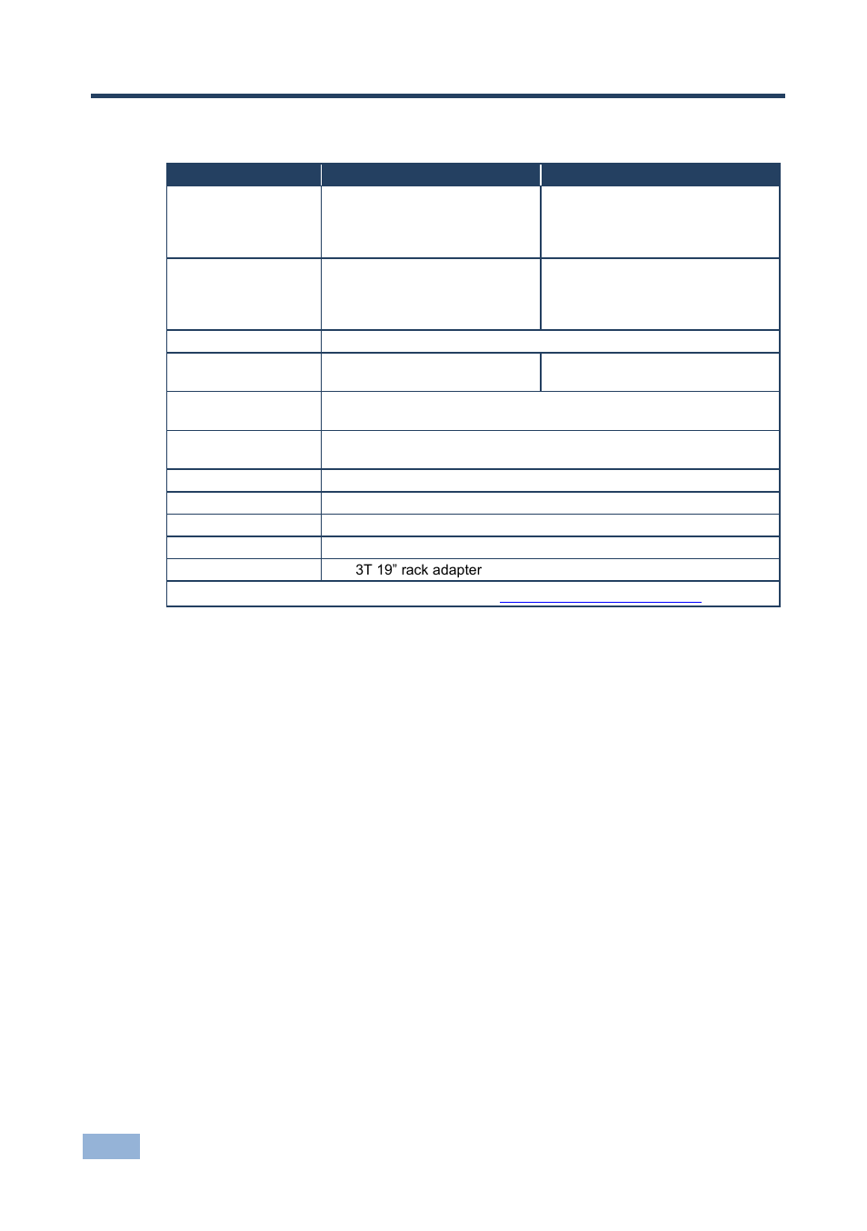 6 technical specifications, Technical specifications, 6technical specifications | Kramer Electronics 621T User Manual | Page 15 / 17