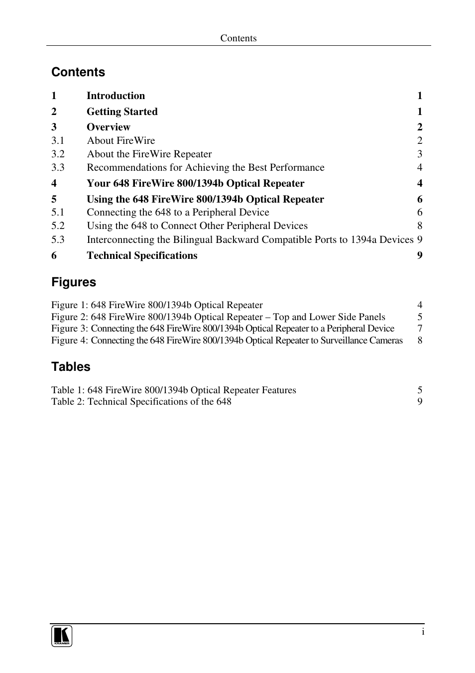Kramer Electronics 648 User Manual | Page 2 / 13