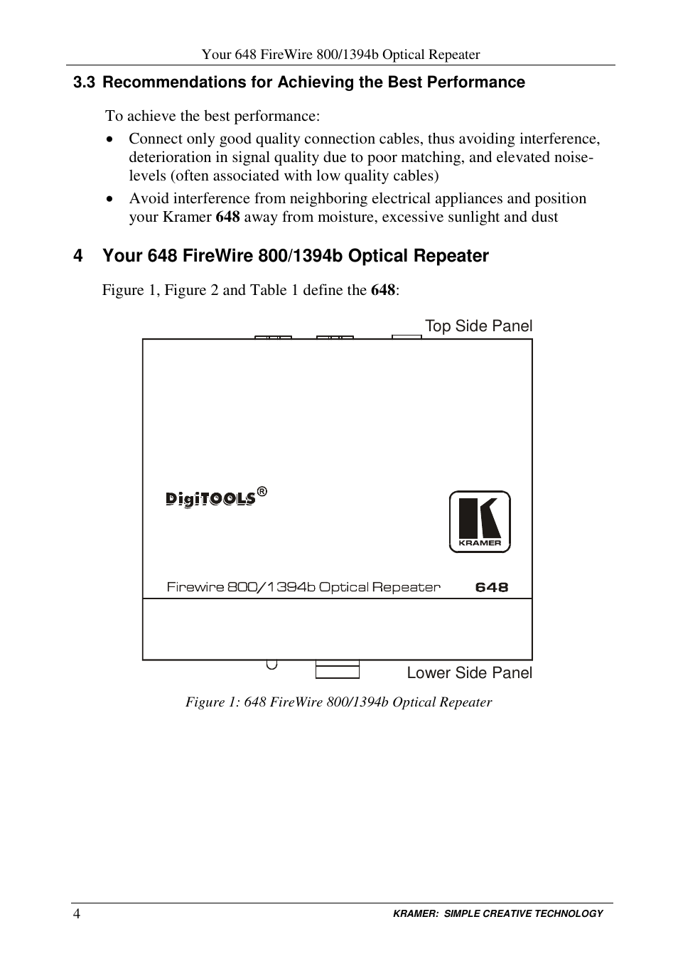 Kramer Electronics 648 User Manual | Page 6 / 13