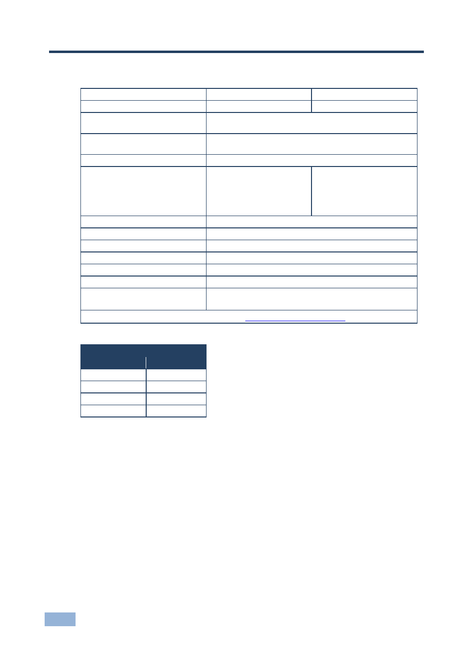 6 technical specifications, Technical specifications, 6technical specifications | Kramer Electronics 650T User Manual | Page 13 / 15
