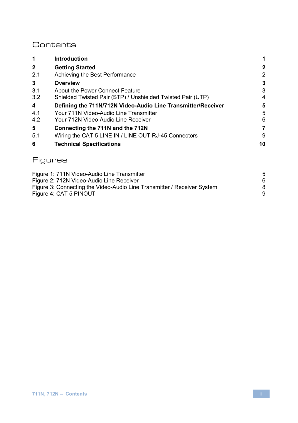 Kramer Electronics 712N User Manual | Page 3 / 15