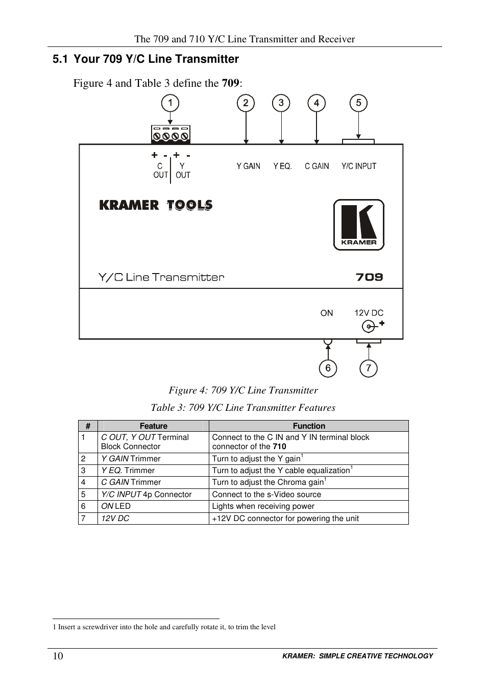 Kramer Electronics 711xl User Manual | Page 13 / 25
