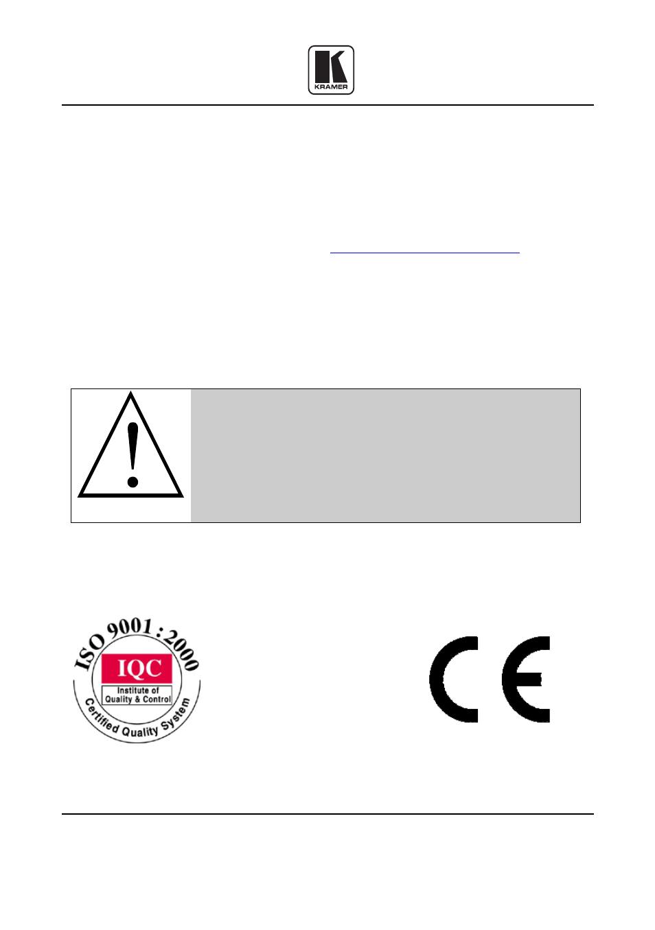 Kramer Electronics PT-100 User Manual | Page 12 / 12