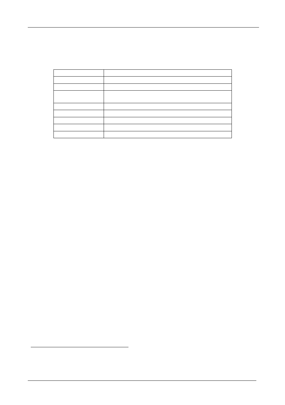 6 technical specifications, Technical specifications, Table 2: technical specifications of the pt-101h | Table 2 includes the technical specifications, Table 2: technical specifications, Of the pt-101h | Kramer Electronics PT-101H User Manual | Page 8 / 10