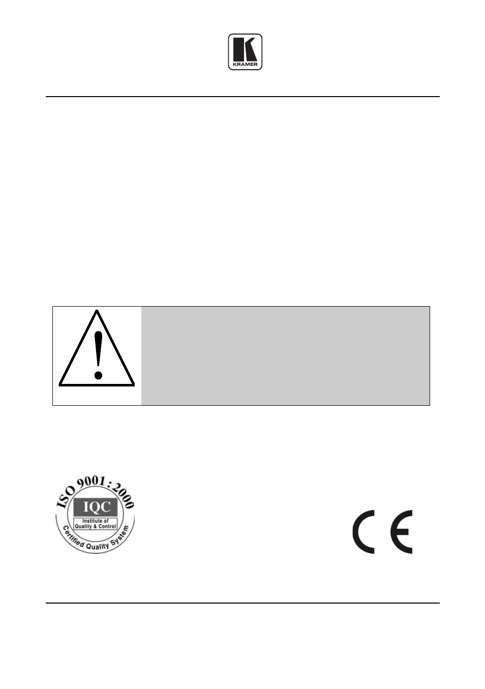 Kramer Electronics PT-110 User Manual | Page 16 / 16