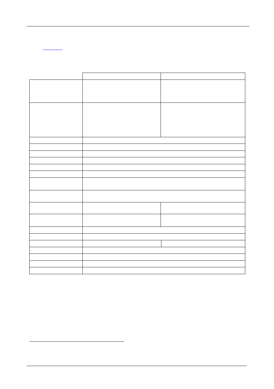 Table 6: technical specifications | Kramer Electronics TP-126-od User Manual | Page 19 / 37