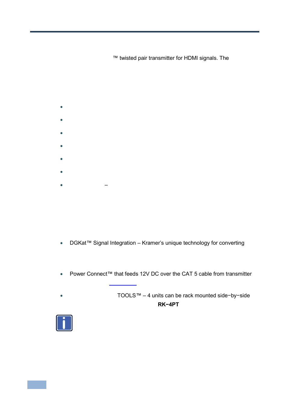3 overview, Overview, 3overview | Kramer Electronics PT-572+ User Manual | Page 7 / 15