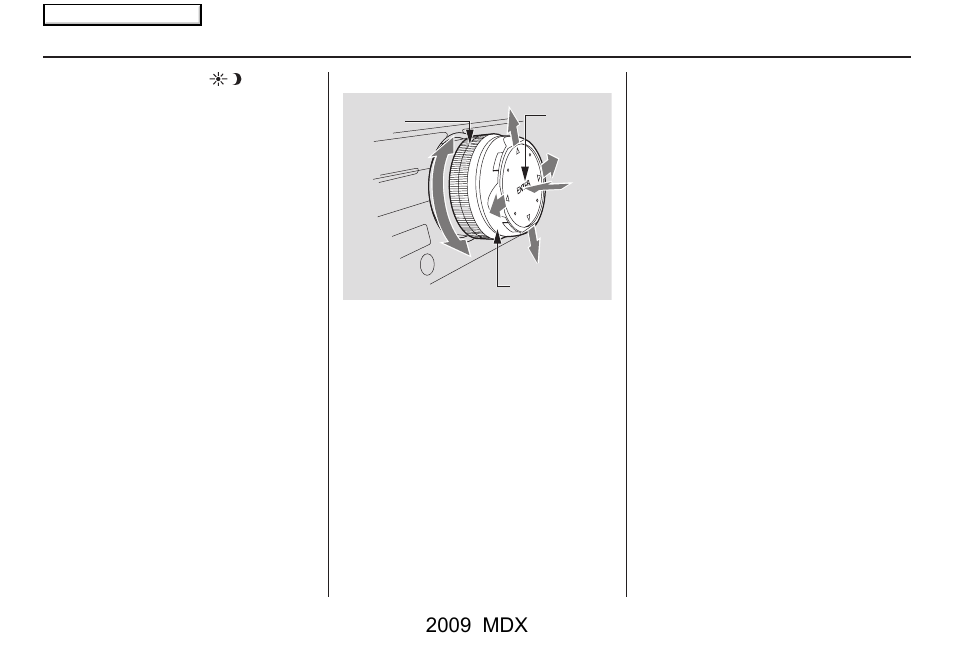 Getting started, 2009 mdx | Acura 2009 MDX User Manual | Page 11 / 174