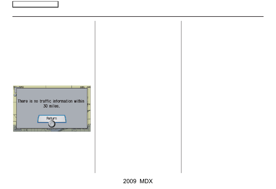 Getting started, 2009 mdx | Acura 2009 MDX User Manual | Page 25 / 174