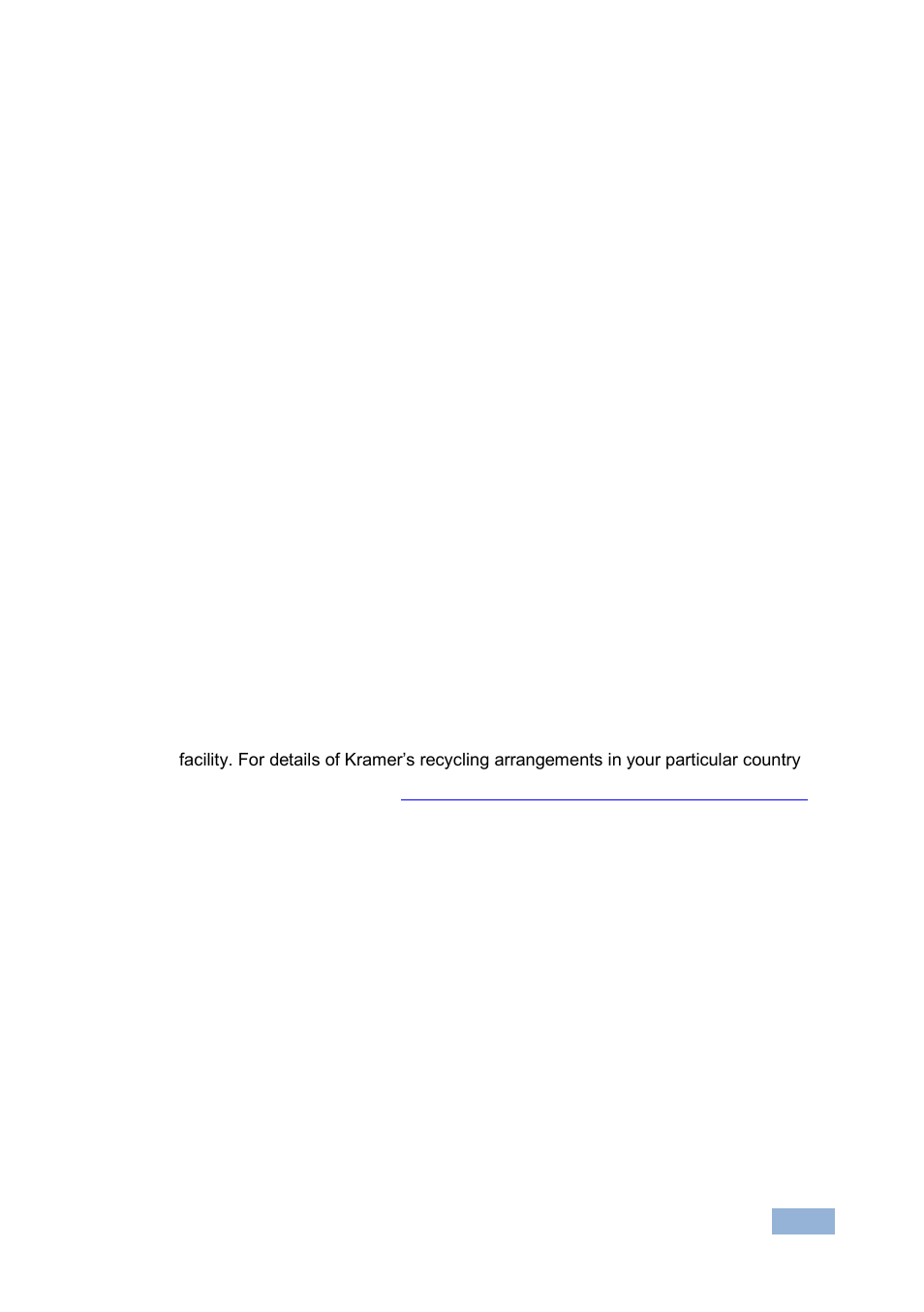 3 shielded twisted pair/unshielded twisted pair, 4 recycling kramer products, Shielded twisted pair/unshielded twisted pair | Recycling kramer products | Kramer Electronics TP-126xl User Manual | Page 6 / 17