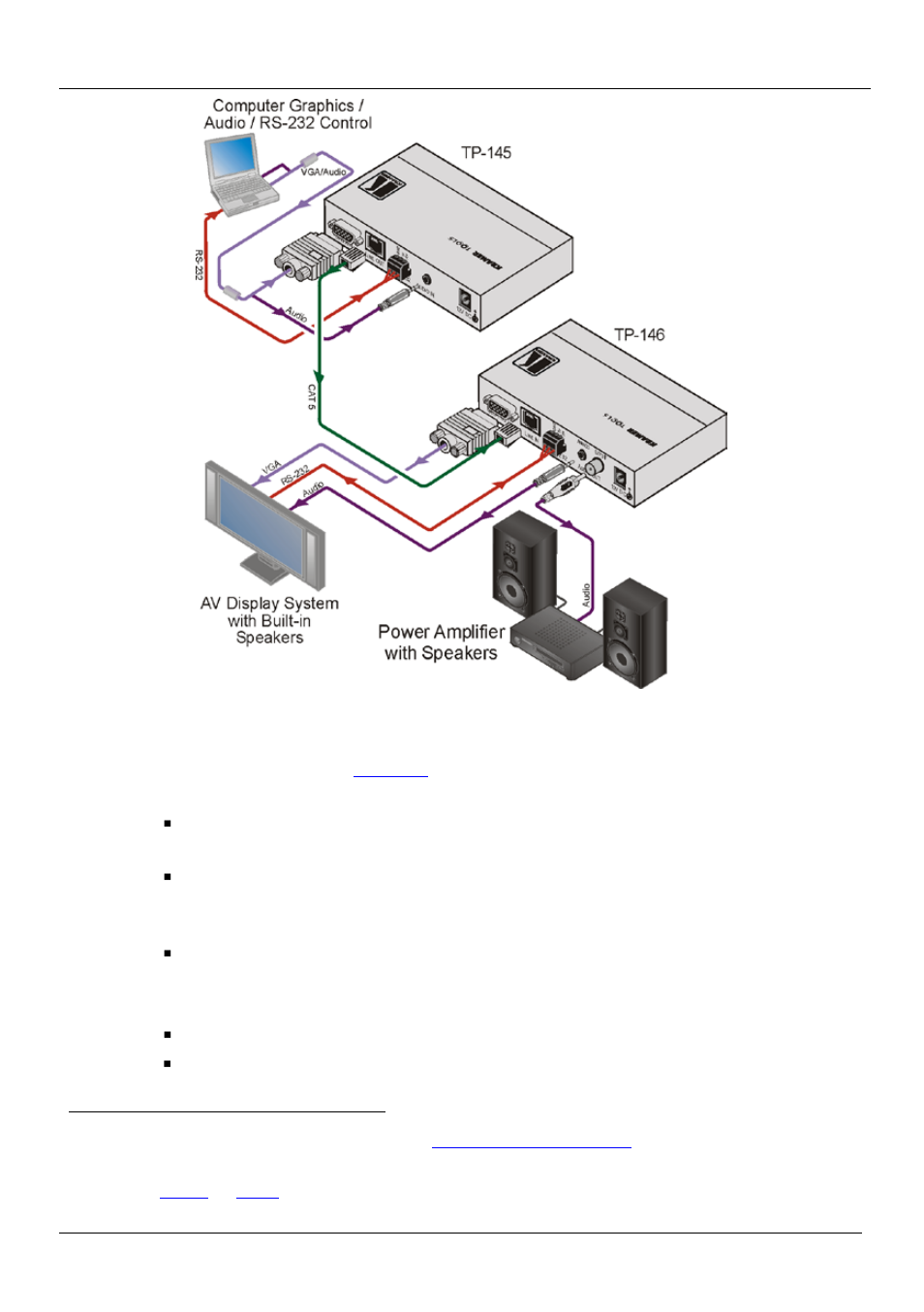 Kramer Electronics TP-146 User Manual | Page 10 / 15