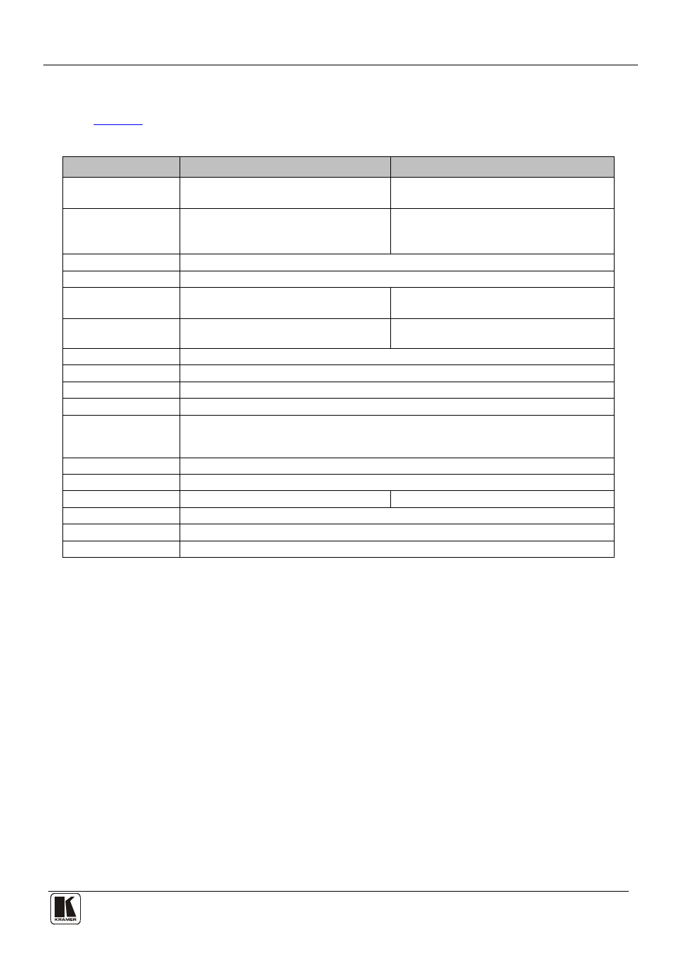 7 technical specifications, Technical specifications, 7technical specifications | Kramer Electronics TP-146 User Manual | Page 13 / 15