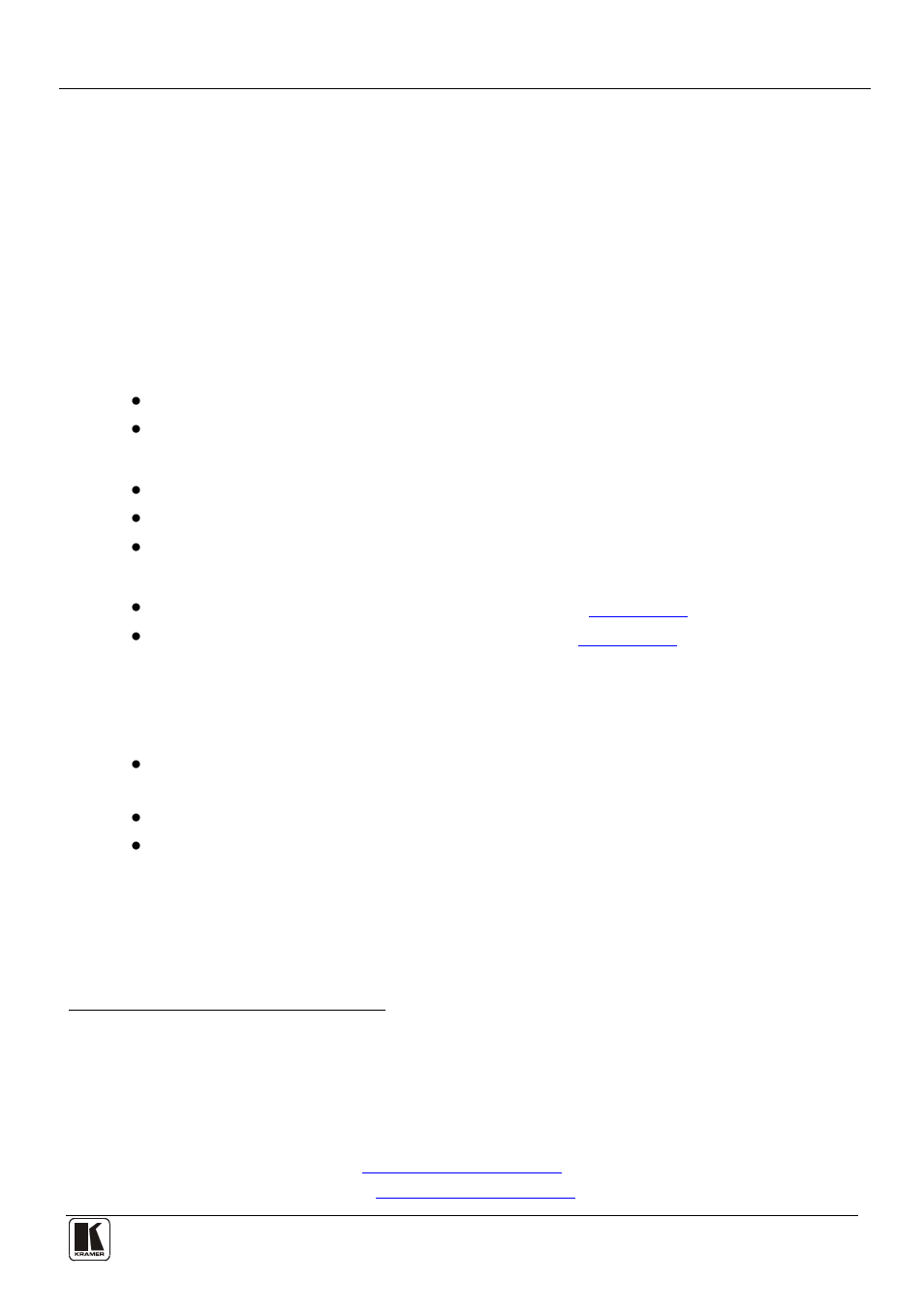 1 introduction, 2 getting started, Introduction | Getting started, 1introduction, 2getting started | Kramer Electronics TP-146 User Manual | Page 3 / 15