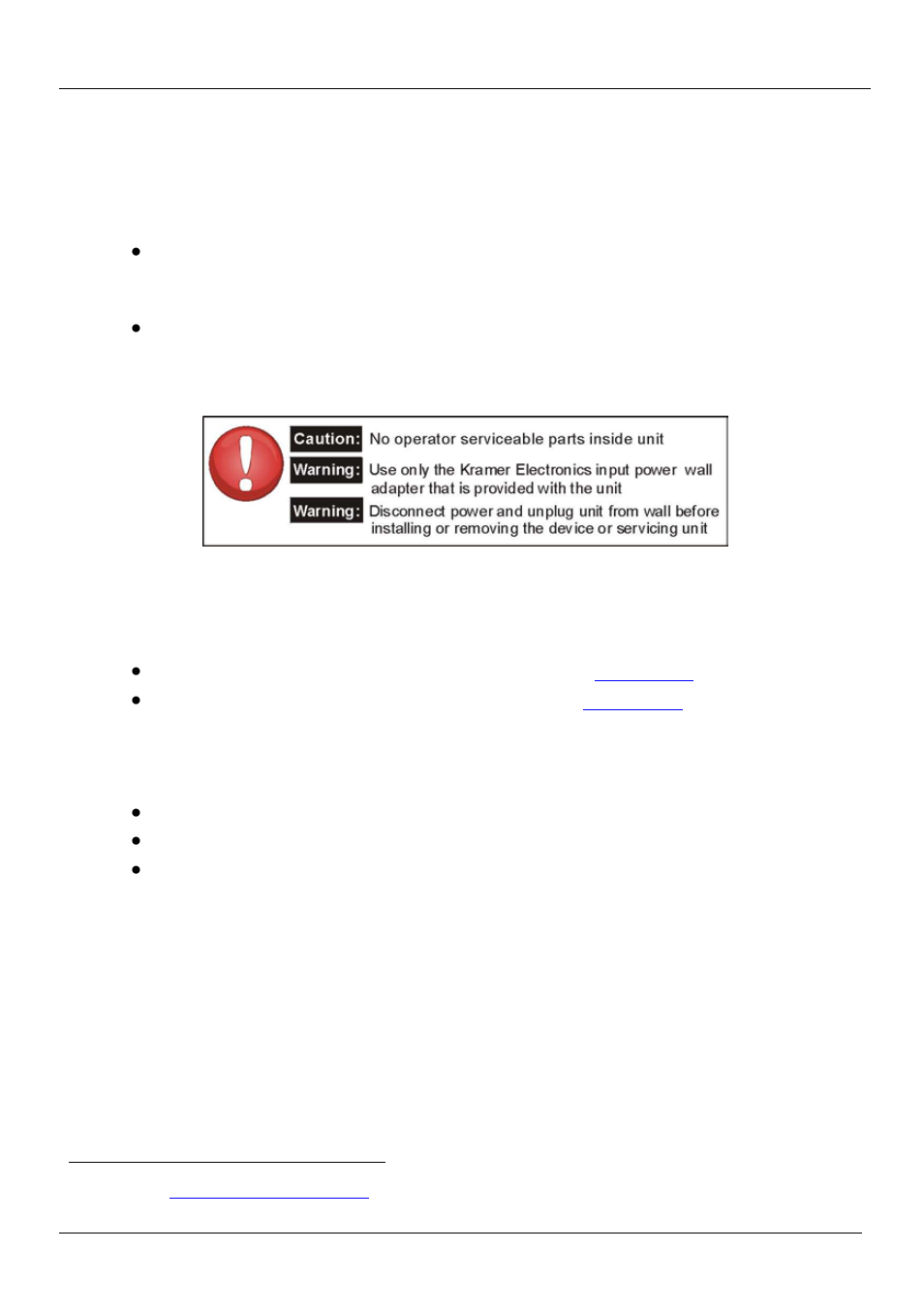 4 defining the tp-145/tp-146, Recommendations for achieving the best performance, Defining the tp-145/tp-146 | Kramer Electronics TP-146 User Manual | Page 6 / 15