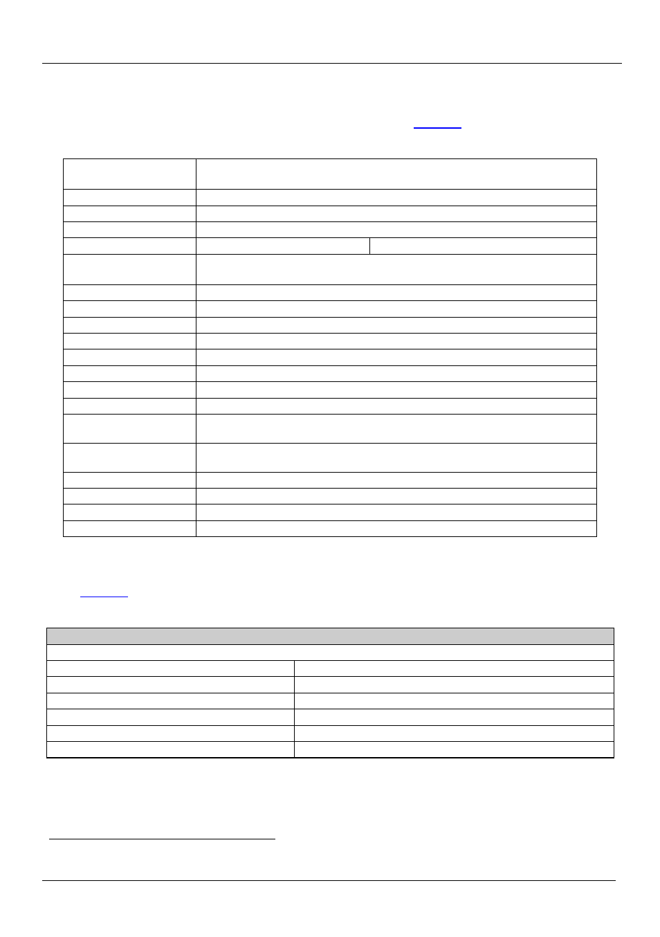 9 technical specifications, 10 default communication parameters, Technical specifications | Default communication parameters, Table 6: technical specifications of the tp-185, Table 7: tp-185 communication parameters, On 10, Table 7, Lists the tp-185 default communication parameters, Table 6: technical specifications | Kramer Electronics TP-185 User Manual | Page 17 / 21