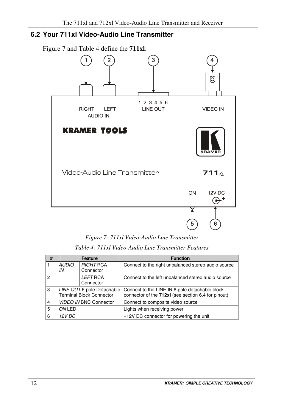 Kramer Electronics TP-1xl User Manual | Page 14 / 21