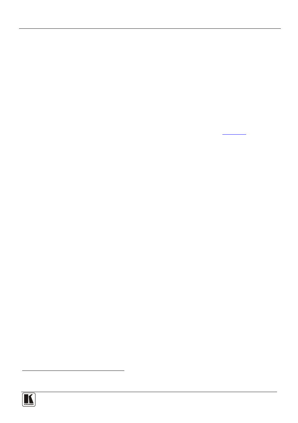 Kramer Electronics TP-300FW User Manual | Page 9 / 13