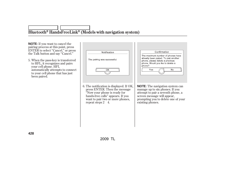 Acura 2009 TL User Manual | Page 431 / 648