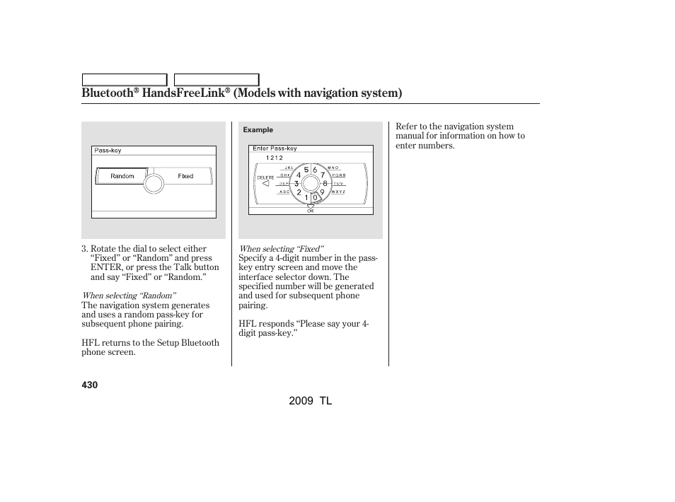 Acura 2009 TL User Manual | Page 433 / 648