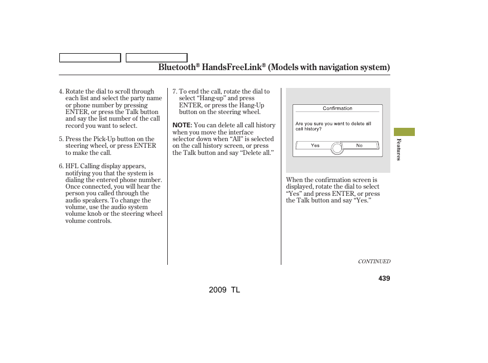 Acura 2009 TL User Manual | Page 442 / 648