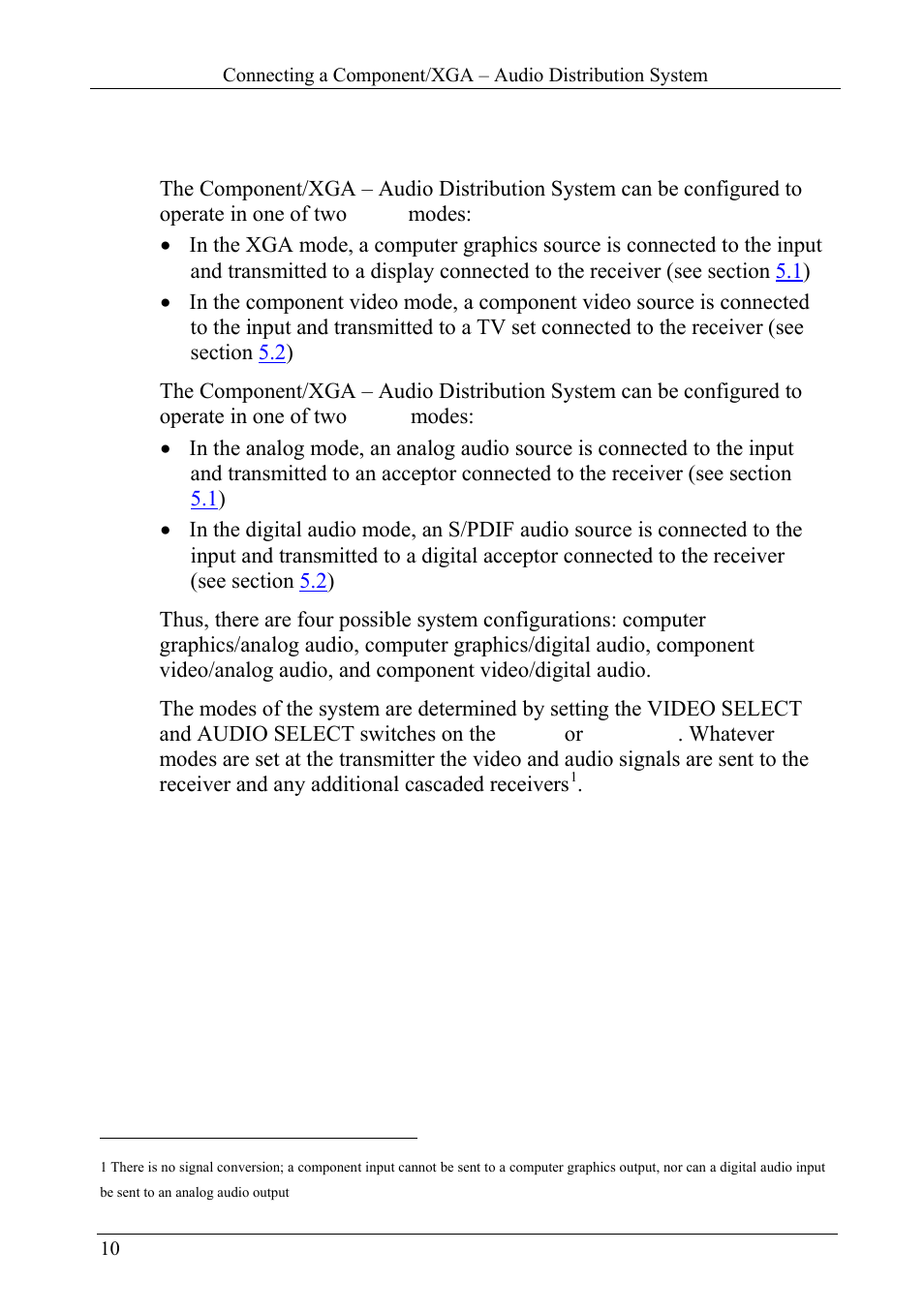 Kramer Electronics TP-46 User Manual | Page 12 / 22