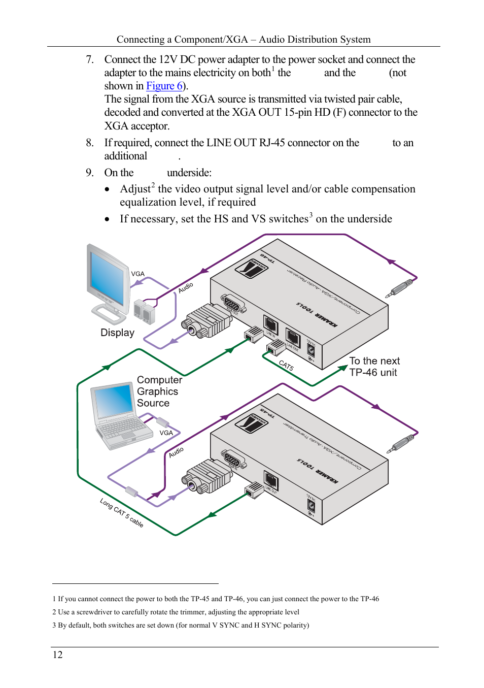 Figure 6 | Kramer Electronics TP-46 User Manual | Page 14 / 22