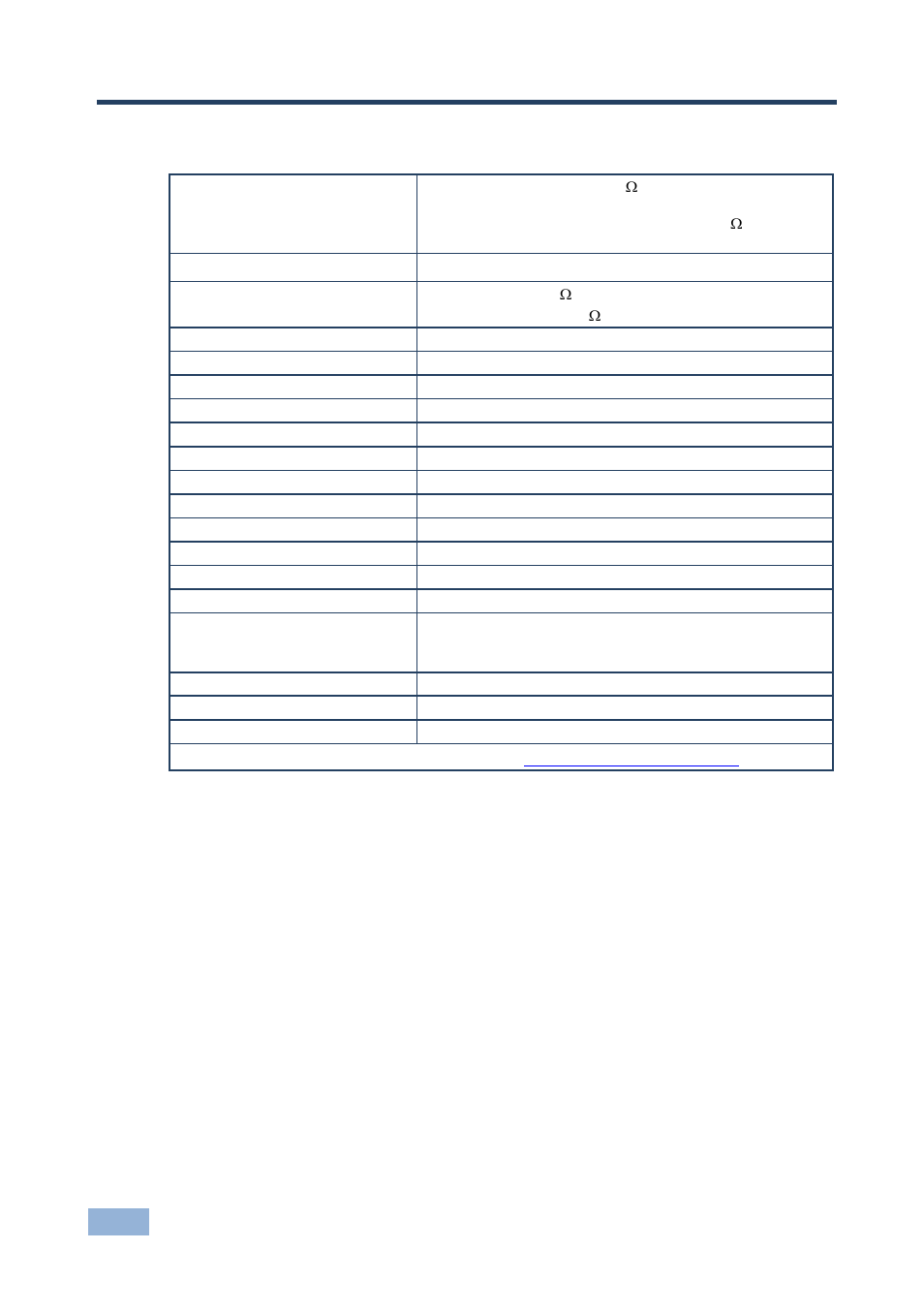 7 technical specifications, Technical specifications, 7technical specifications | Kramer Electronics TP-45EDID User Manual | Page 19 / 21