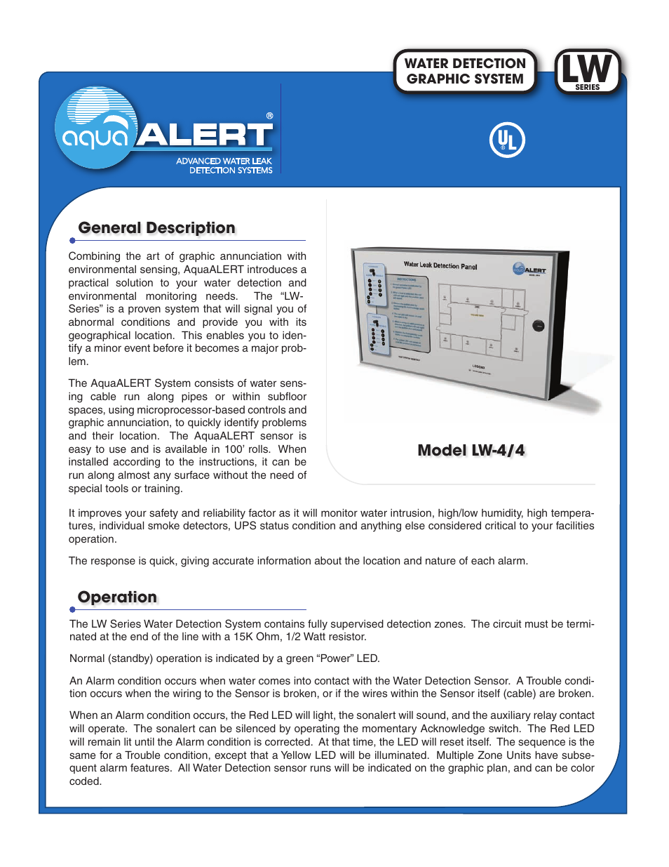 Light Engineered Displays Linear Detection with Graphics User Manual | 2 pages