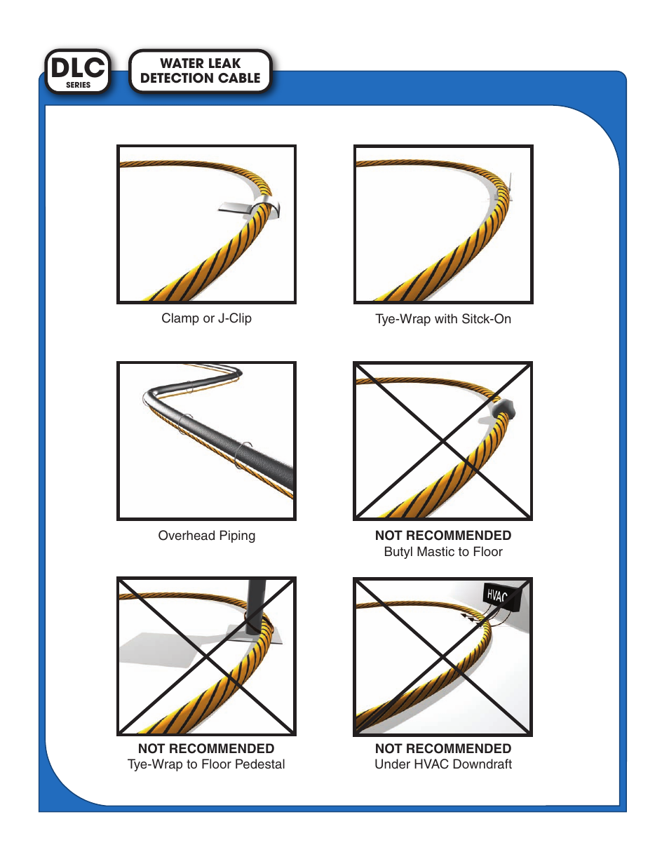 Light Engineered Displays DLC Series - Leak Detection Cable User Manual | Page 2 / 2