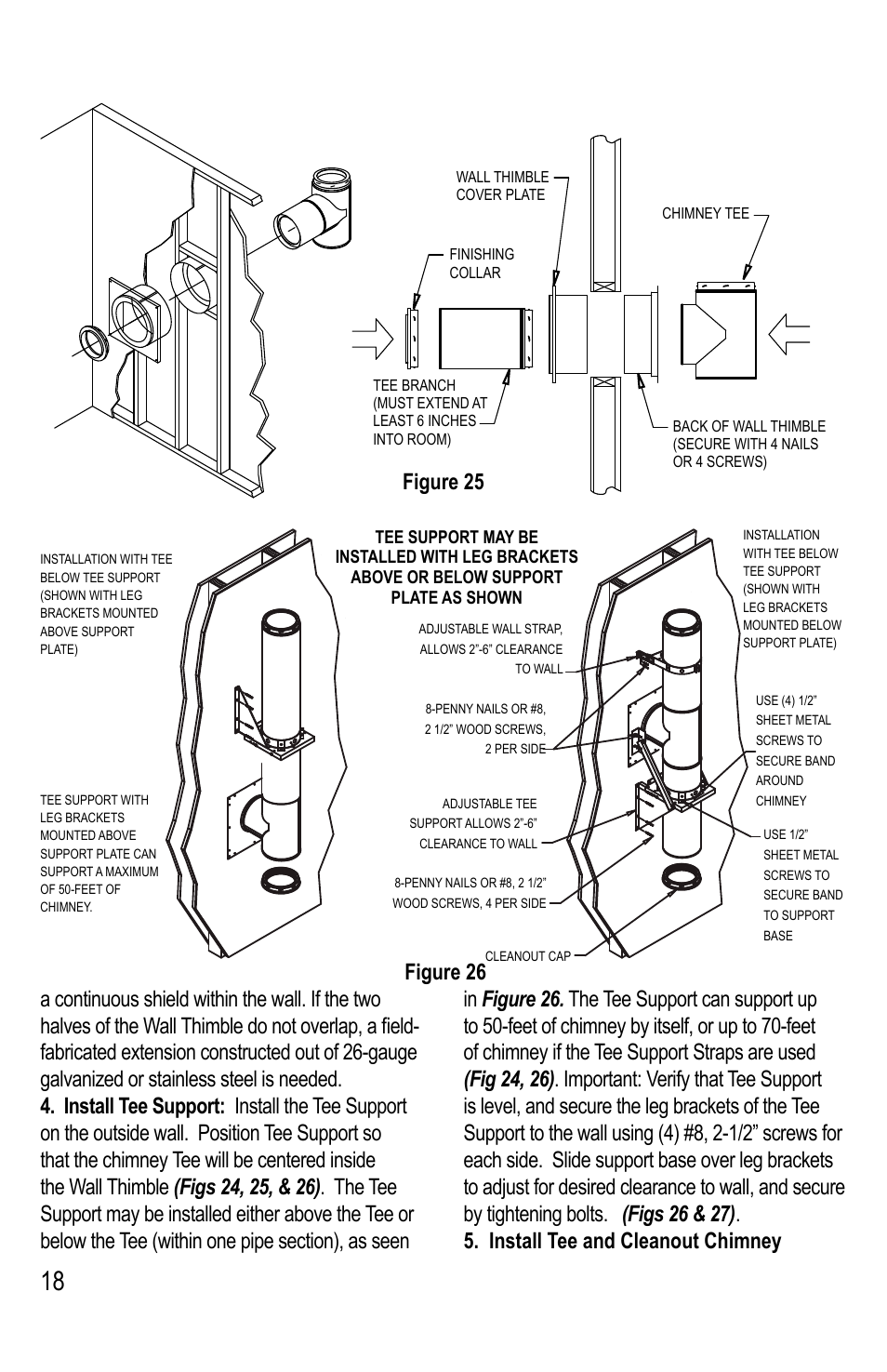 M&G DuraVent DuraTech® 5-8 User Manual | Page 18 / 24