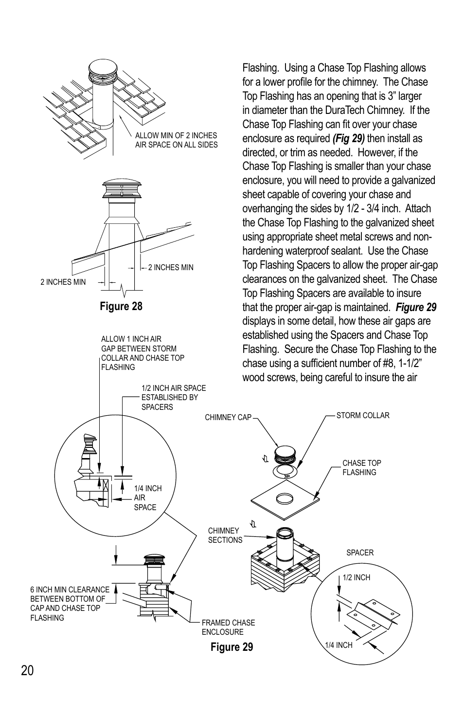 M&G DuraVent DuraTech® 5-8 User Manual | Page 20 / 24