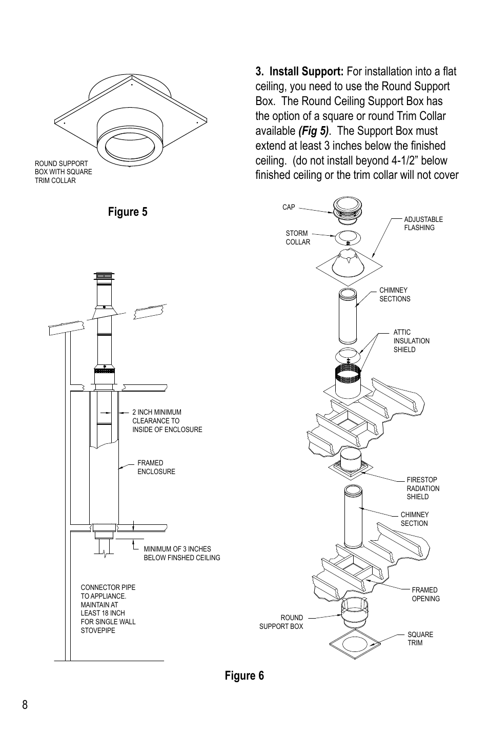 DuraVent DuraTech 10-24 Installation User Manual | Page 8 / 24