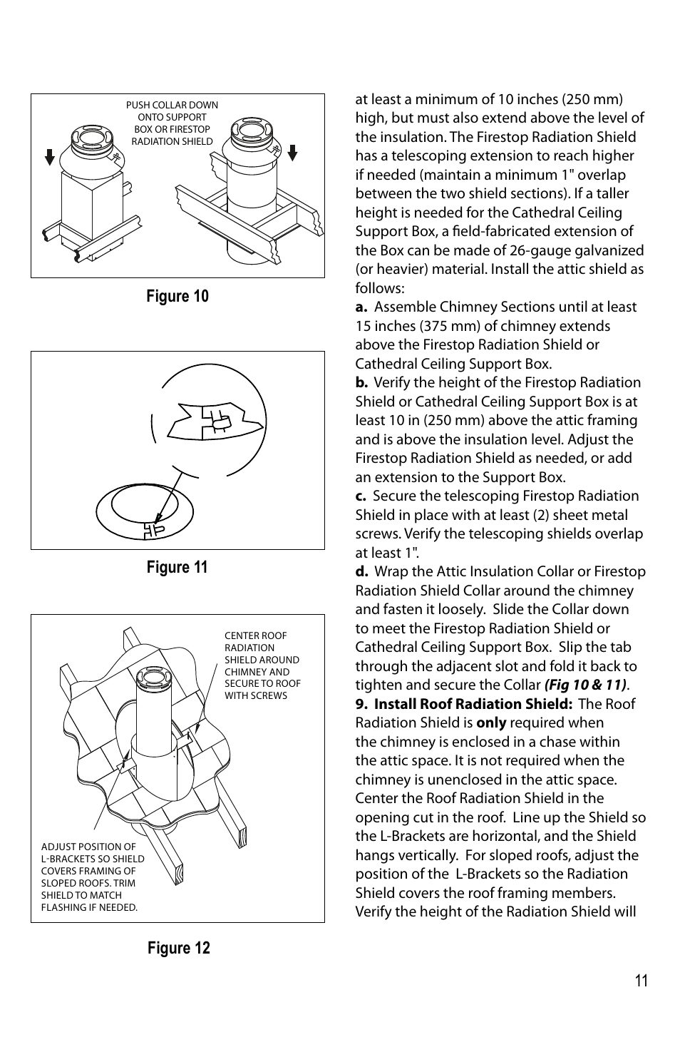 11 figure 12, Figure 11 figure 10 | DuraVent DuraPlus HTC User Manual | Page 11 / 28
