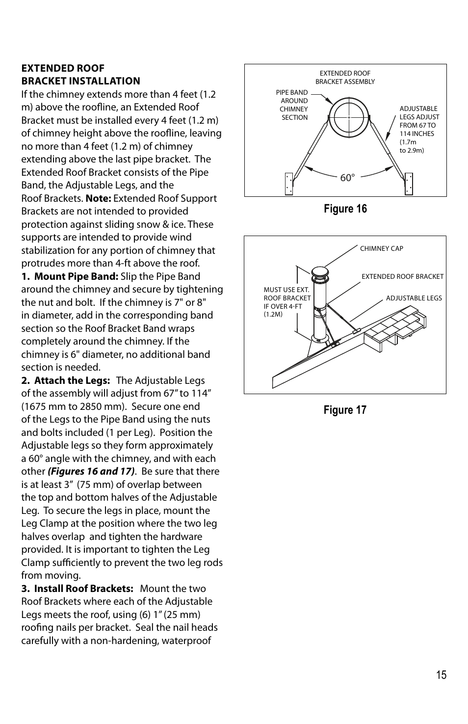 Figure 16, Figure 17 | DuraVent DuraPlus HTC User Manual | Page 15 / 28