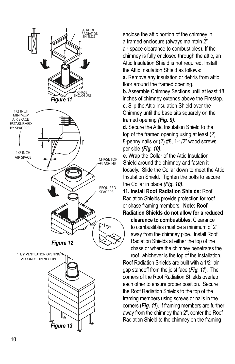 DuraVent DuraChimney II User Manual | Page 10 / 16