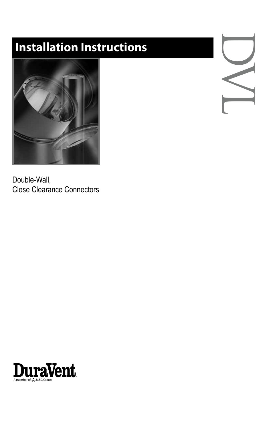 DuraVent DVL Installation User Manual | 8 pages