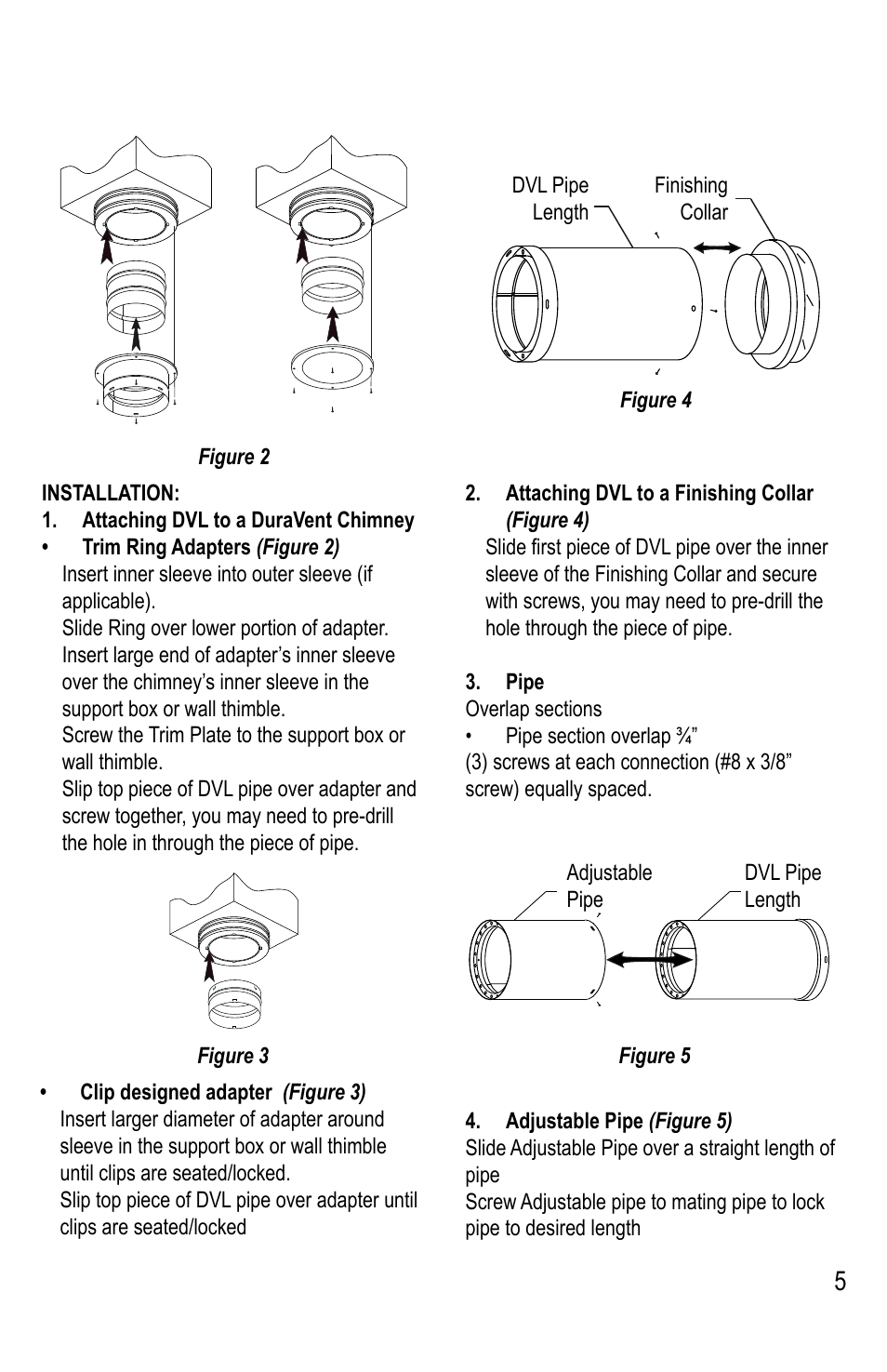 DuraVent DVL Installation User Manual | Page 5 / 8