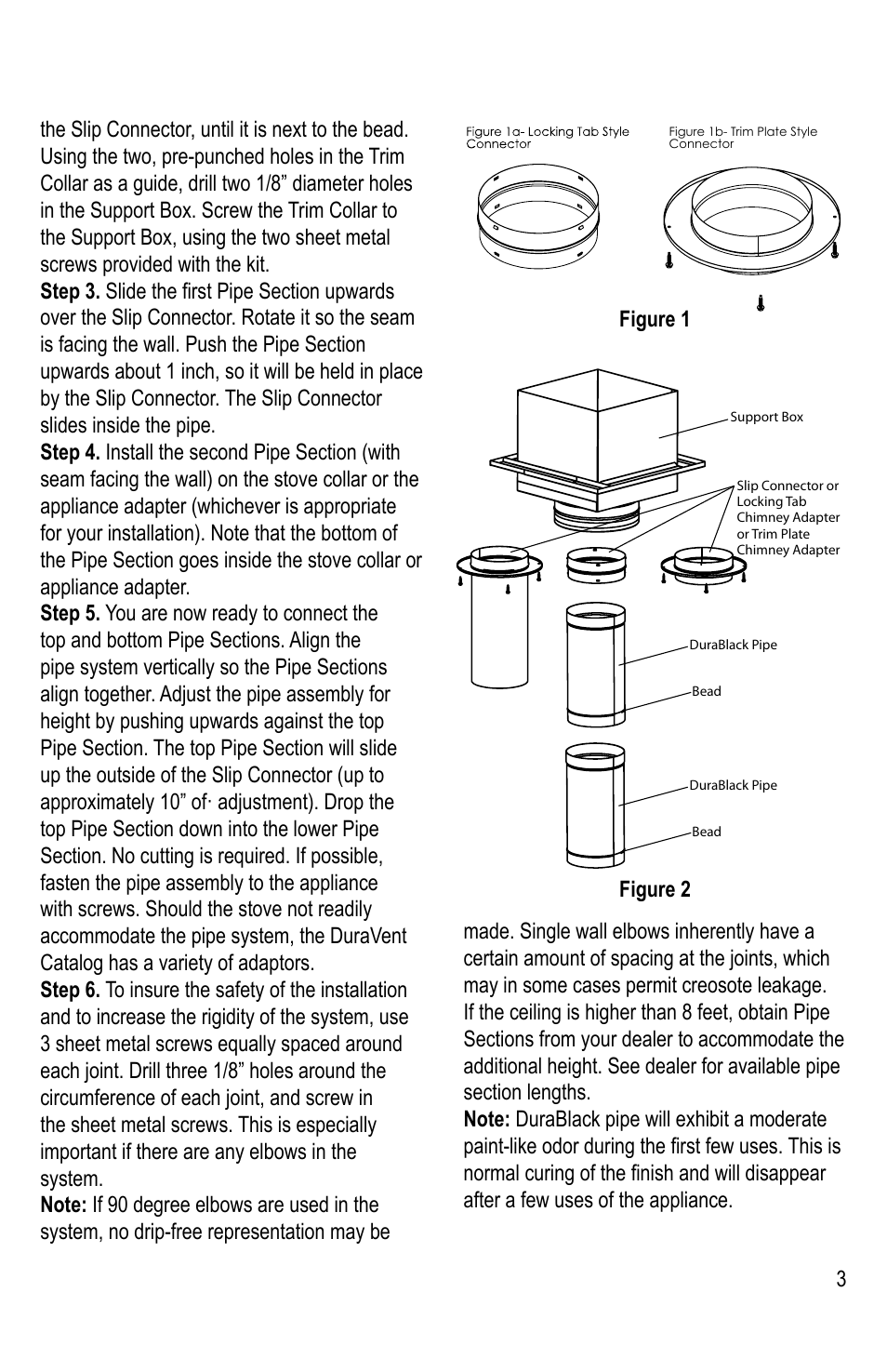 DuraVent DuraBlack Installation User Manual | Page 3 / 4