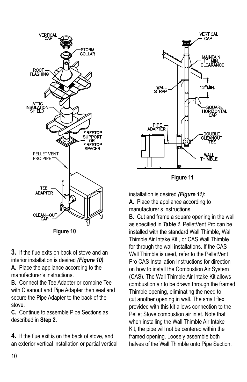 DuraVent PelletVent Pro User Manual | Page 10 / 24