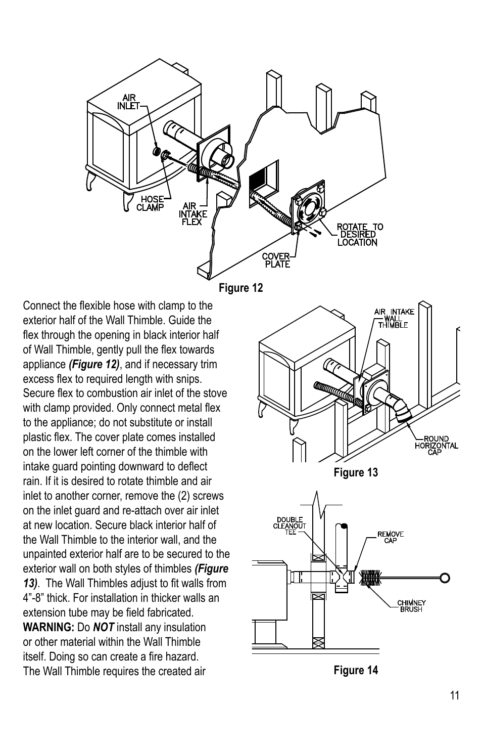 DuraVent PelletVent Pro User Manual | Page 11 / 24