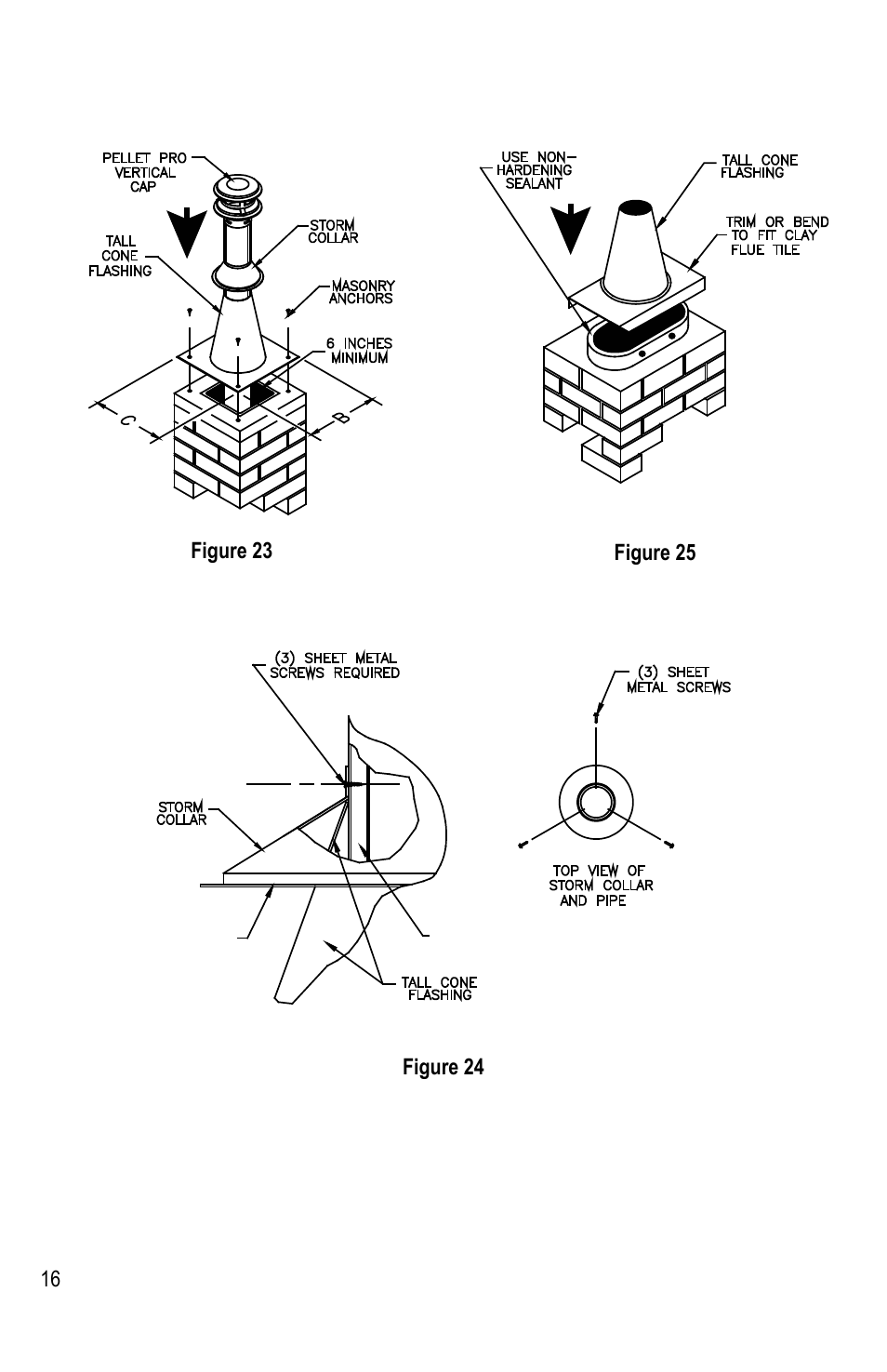 DuraVent PelletVent Pro User Manual | Page 16 / 24