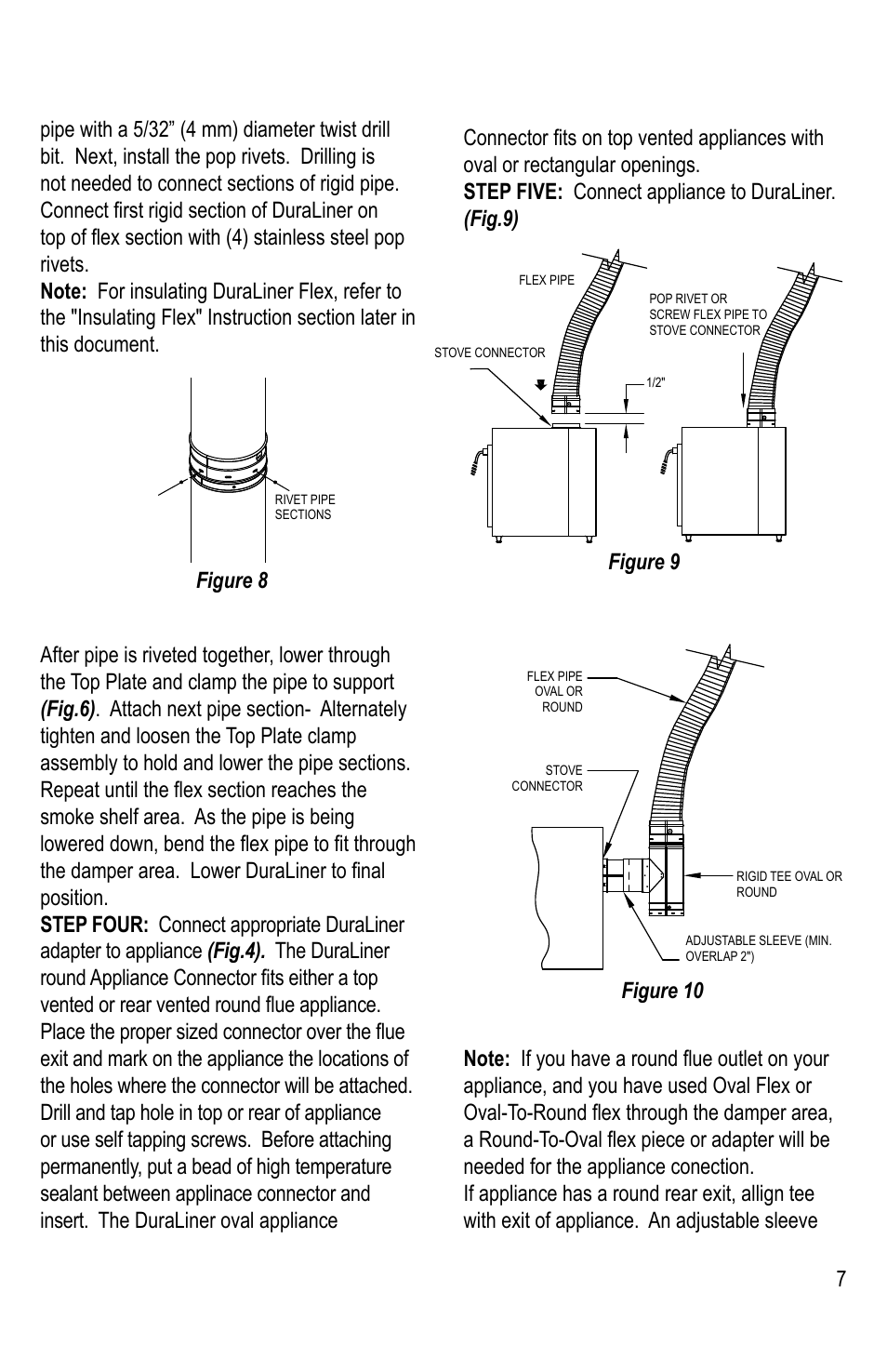 M&G DuraVent DuraLiner® User Manual | Page 7 / 16