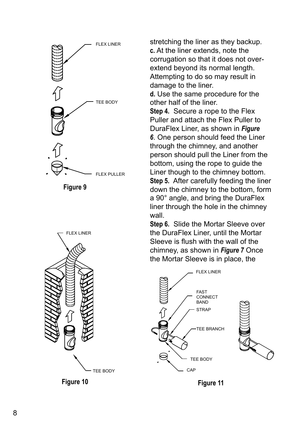 DuraVent DuraFlex AL Installation User Manual | Page 8 / 16